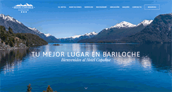 Desktop Screenshot of copahuebariloche.com.ar